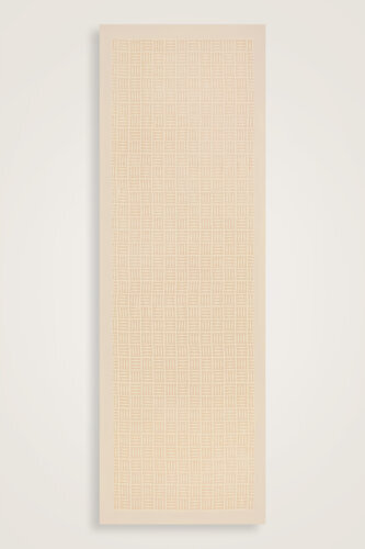 İman Kare Ekru Naia Pamuk Şal 70x210 - Imannoor (2)