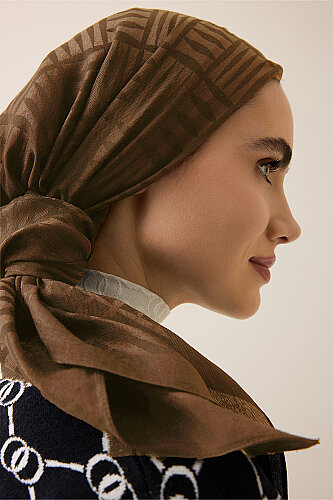 Iman Kare Haki Naia Scarf - Imannoor