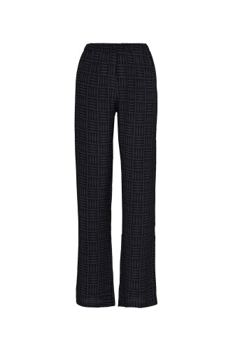 Imankare Anthracite Silk Pants Pajamas 