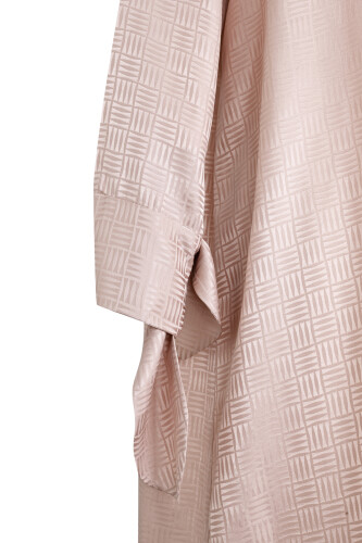 Iman Square Cuff Detailed Powder Dress - 2