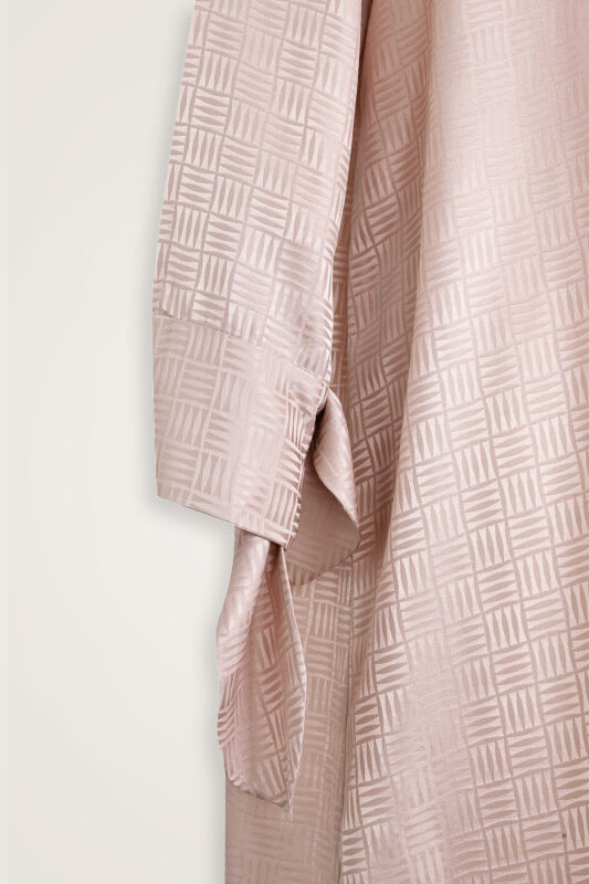 Iman Square Cuff Detailed Powder Dress - 2