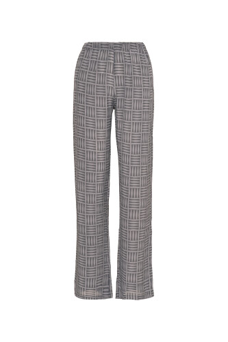 Imankare Gray Silk Pants Pajamas 