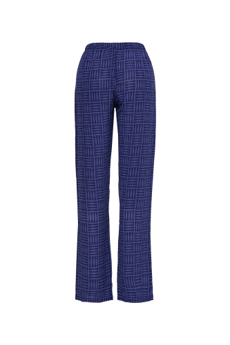 Imankare Indigo Silk Pants Pajamas 