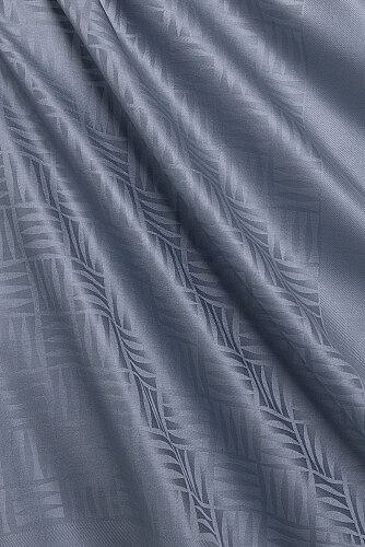 Iman Square Light Blue Silk Scarf - 3