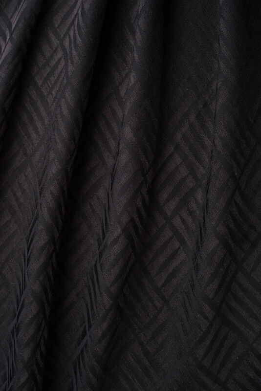 Iman Square Naia Cotton Scarf Black - 3