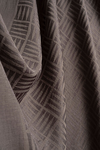 Iman Square Naia Cotton Shawl Anthracite - Imannoor (4)