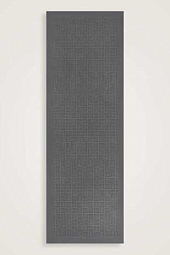 Iman Square Naia Cotton Shawl Anthracite - Imannoor (2)