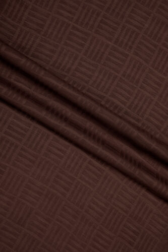 Iman Square Naia Cotton Shawl Brown - 4