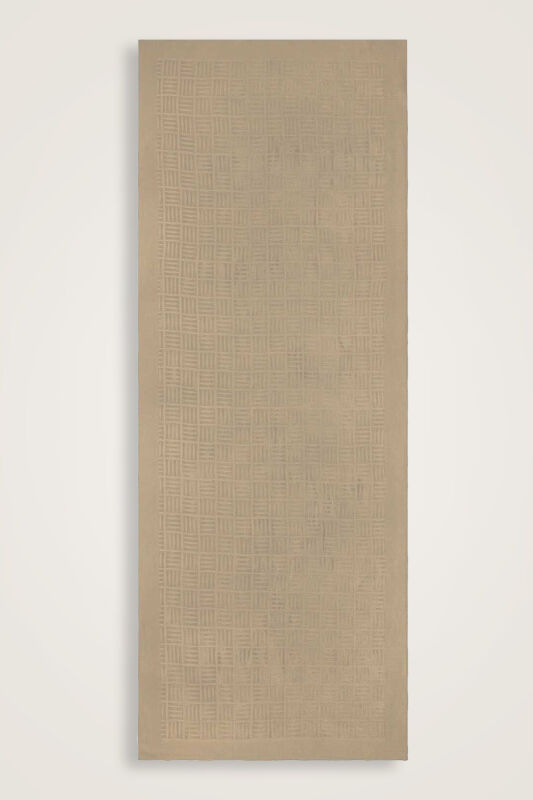 Iman Square Naia Cotton Shawl Camel - 1