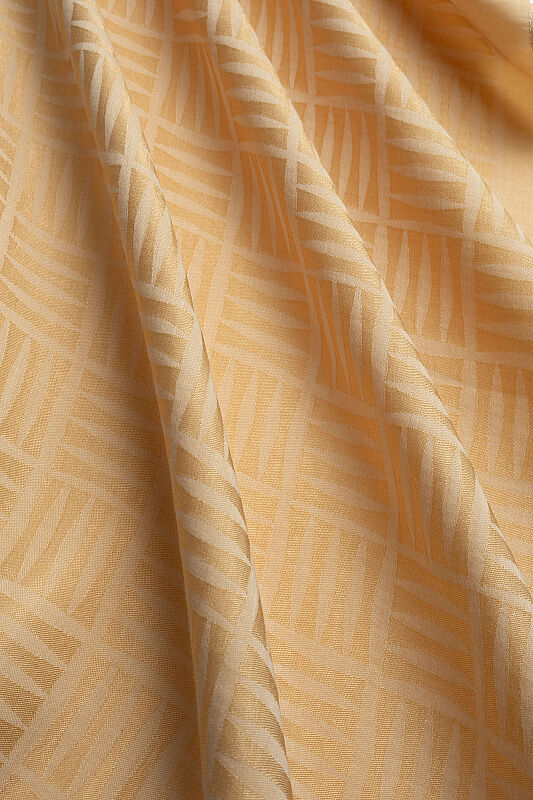 Iman Square Naia Cotton Shawl Golden - 4