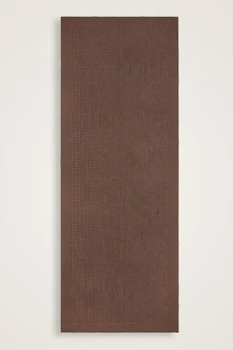 Iman Square Naia Cotton Shawl L.Brown - 2