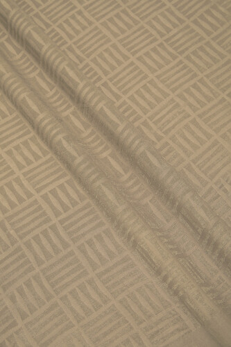 Iman Square Naia Cotton Shawl Natural-Beige - 2
