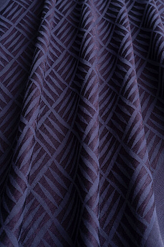 Iman Square Naia Cotton Shawl Navy - Imannoor (4)