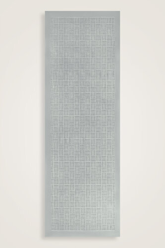 Iman Square Naia Cotton Shawl Silver Moon - 2