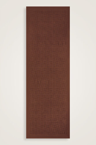 Iman Square Naia Cotton Shawl Tan - 2