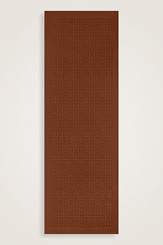 Iman Square Naia Cotton Shawl Tan - 2