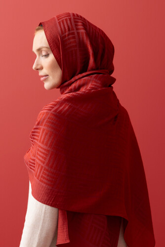 Iman Square Naia Cotton Shawl Tile 