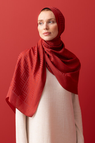 Iman Square Naia Cotton Shawl Tile - 5