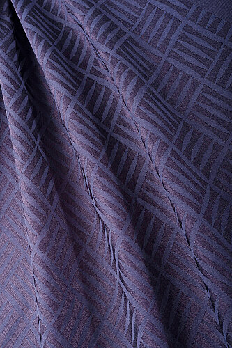 Iman Square Navy Blue Naia Scarf - 4