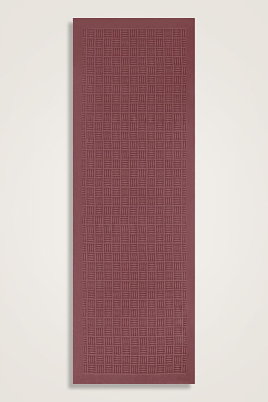 Iman Square Rosewood Naia Cotton Scarf - 2