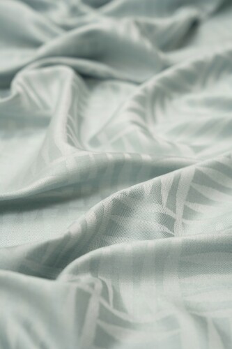 Iman Square Silk Scarf Blue - 2