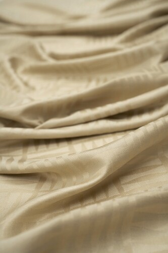Iman Square Silk Shawl Gold - 2