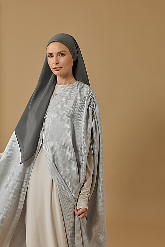 Iman Square Silver Silk Abaya - Imannoor (1)