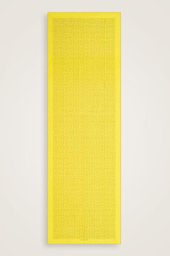 Iman Square Twill Silk Shawl Gold - Imannoor