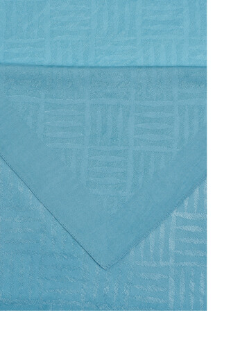 Iman Square V Naia Cotton Scarf İndigo - 2