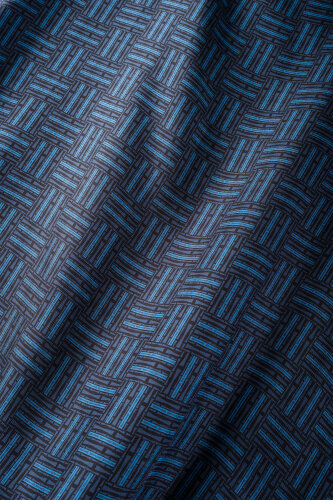 İman Yolu Lacivert Tivil İpek Kolsuz Bluz - Imannoor (2)