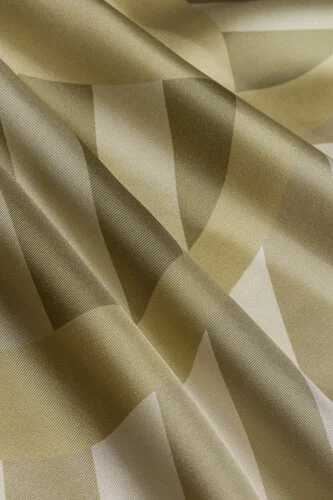 Çizgi Noor Bej Tivil İpek Eşarp 90x90 - Imannoor (3)