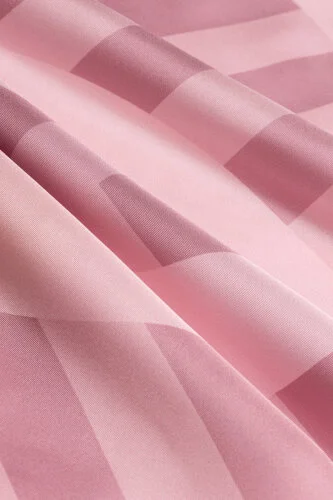 Çizgi Noor Pembe Tivil İpek Eşarp 90x90 - Imannoor (4)