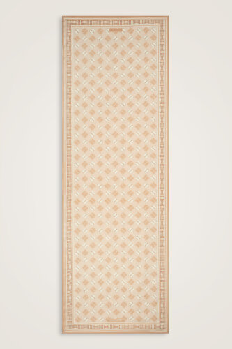 Marka İ Bej Pamuk Floş Şal 70x210 - 2