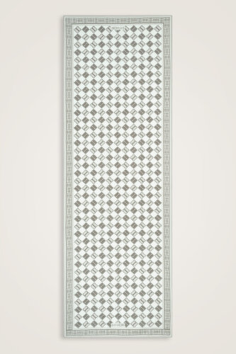 Marka İ Gri Pamuk Floş Şal 70x210 - 2