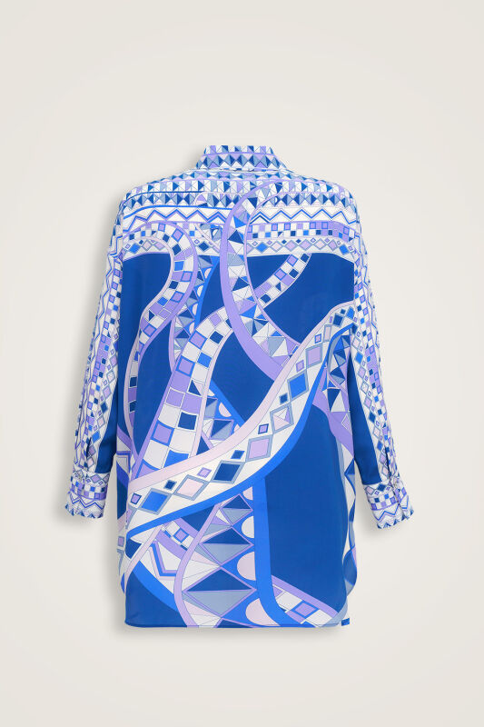 İmannoor x Rawdah Octopus Sax Silk Shirt - 2