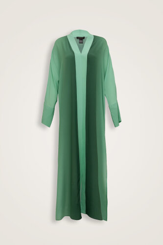 İmannoor x Rawdah Degrade Çağla İpek Kimono - Imannoor