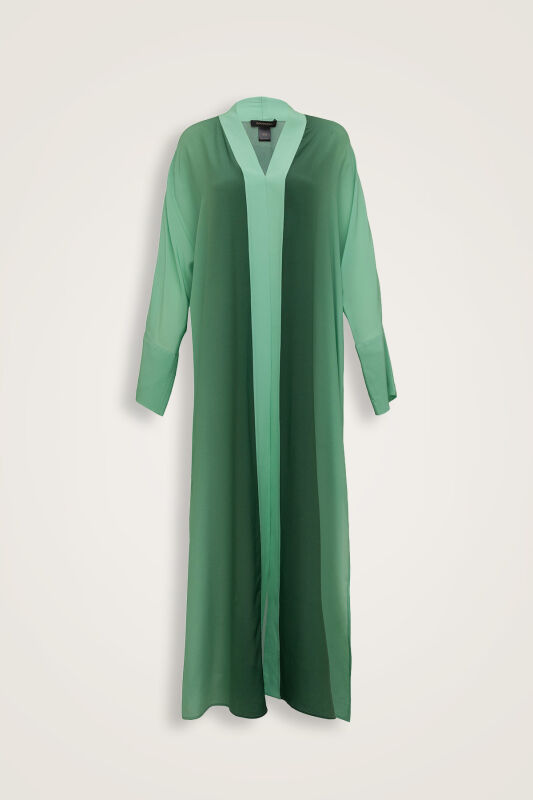 İmannoor x Rawdah Degrade Çağla İpek Kimono - 1