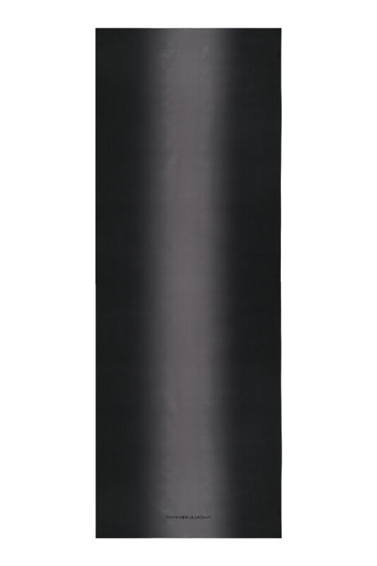 İmannoor x Rawdah Degrade Siyah Krep İpek Şal 70x210 - 1