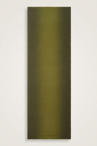 Imannoor x Rawdah Gradient Green Crepe Silk Shawl 