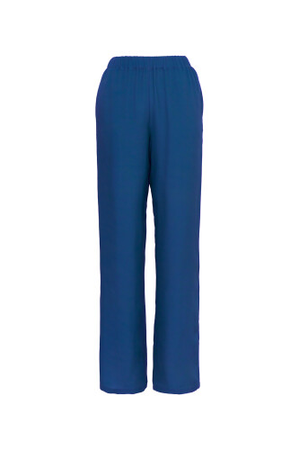 Imannoor x Rawdah Gradient Textured Saxe Silk Short Kimono Trousers 