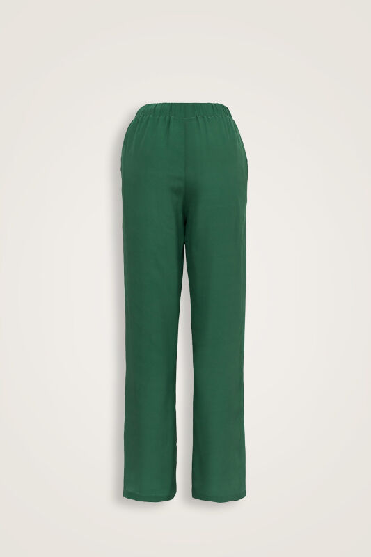 Imannoor x Rawdah Solid Color Cagla Silk Pants - 2