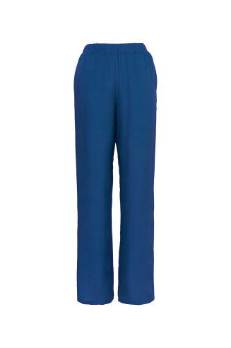 Imannoor x Rawdah Solid Color Saxe Silk Pants - 1