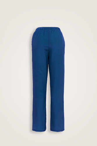 Imannoor x Rawdah Solid Color Saxe Silk Pants - 2