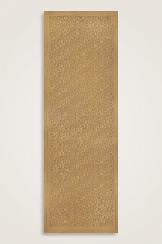 İmza I Bej Jakar İpek Şal 70x210 - Imannoor (2)