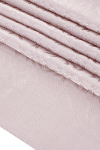 İmza Monogram Krem Shiny Jakar Şal 70x200 - 3