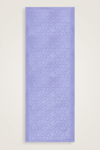 İmza Monogram Lavanta Shiny Jakar Şal 70x200 