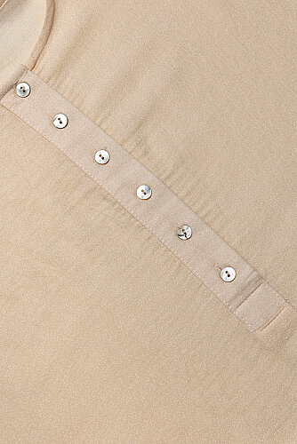 Journey to Love Beige Naia Cotton Sleeveless Dress - 2