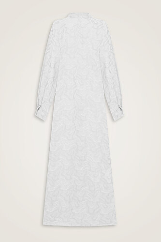 Journey to Love Ecru Linen Shirt Dress - 2