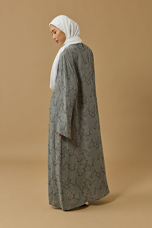 Journey to Love Grey Lined Linen Shirt Dress - 6