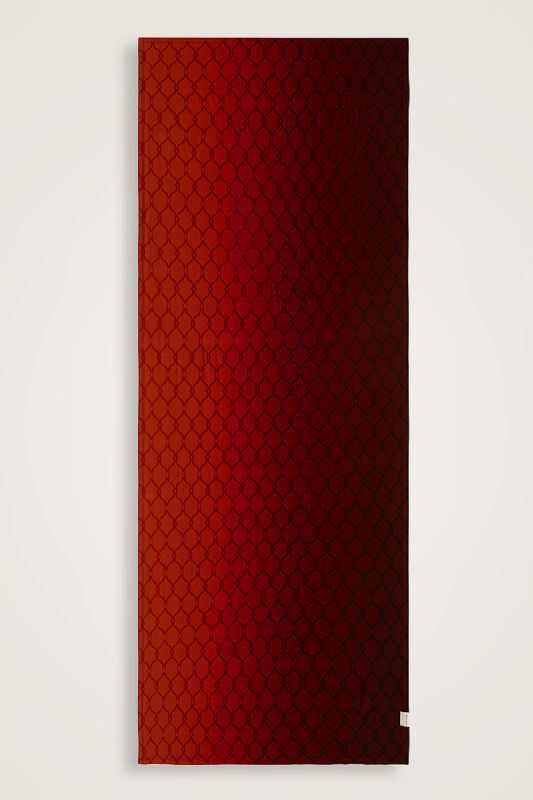 Kafes Taba Degrade Supreme Şal 70x175 - 2